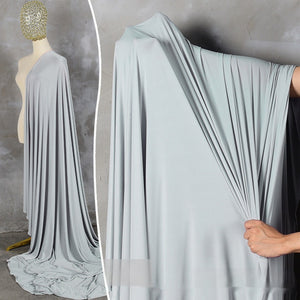 ice silk yoga fabric high elastic breathable stretch sportswear fabric 1m