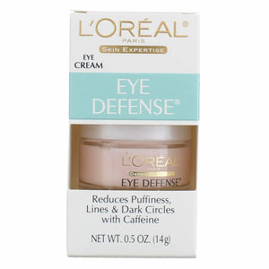 Pack of 2 L'Oreal Paris Dermo-Expertise Eye Defense Gel-Cream Jars (15ml each)