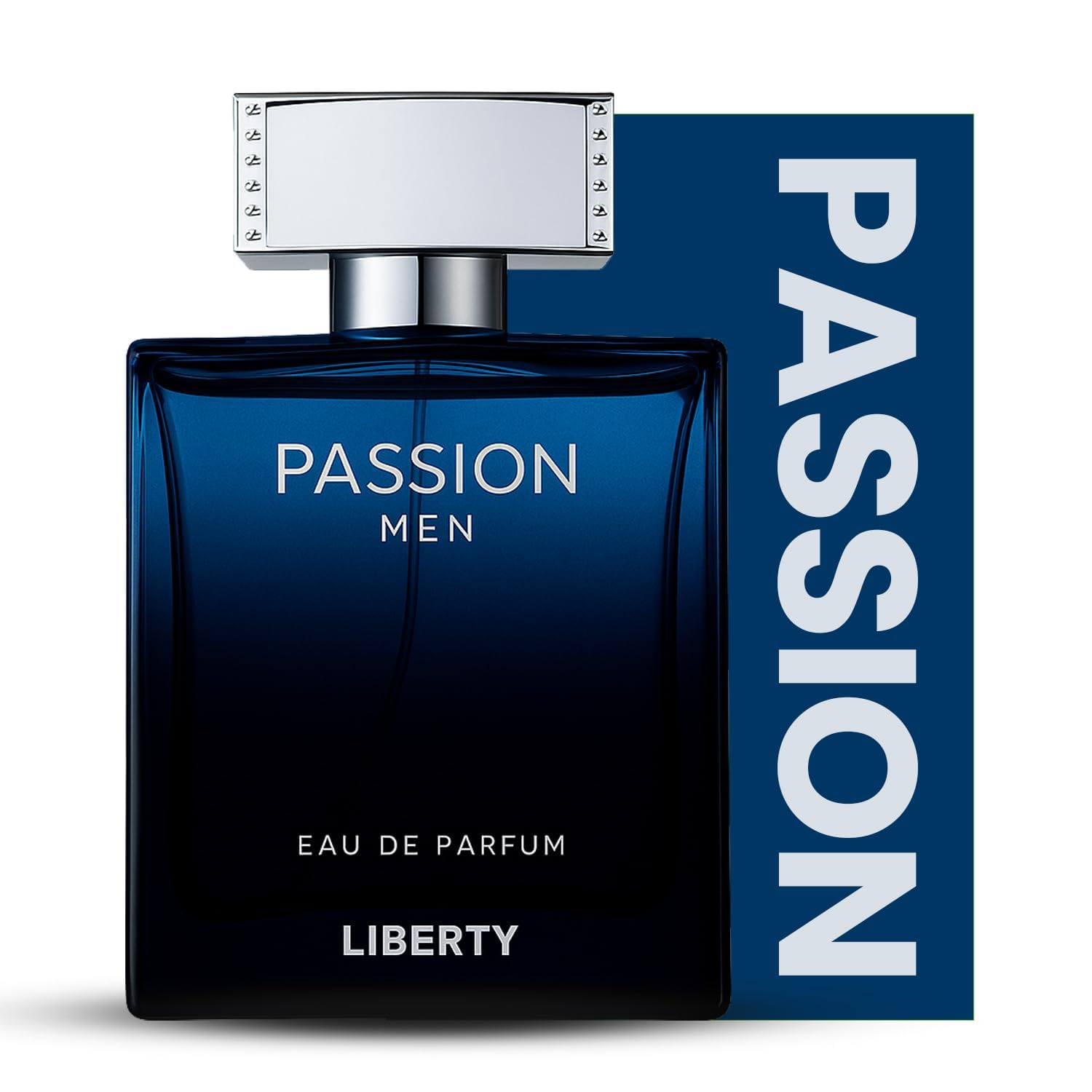 Liberty Luxury Passion Eau de Parfum for Men 100 ml spicy masculine fragrance bottle