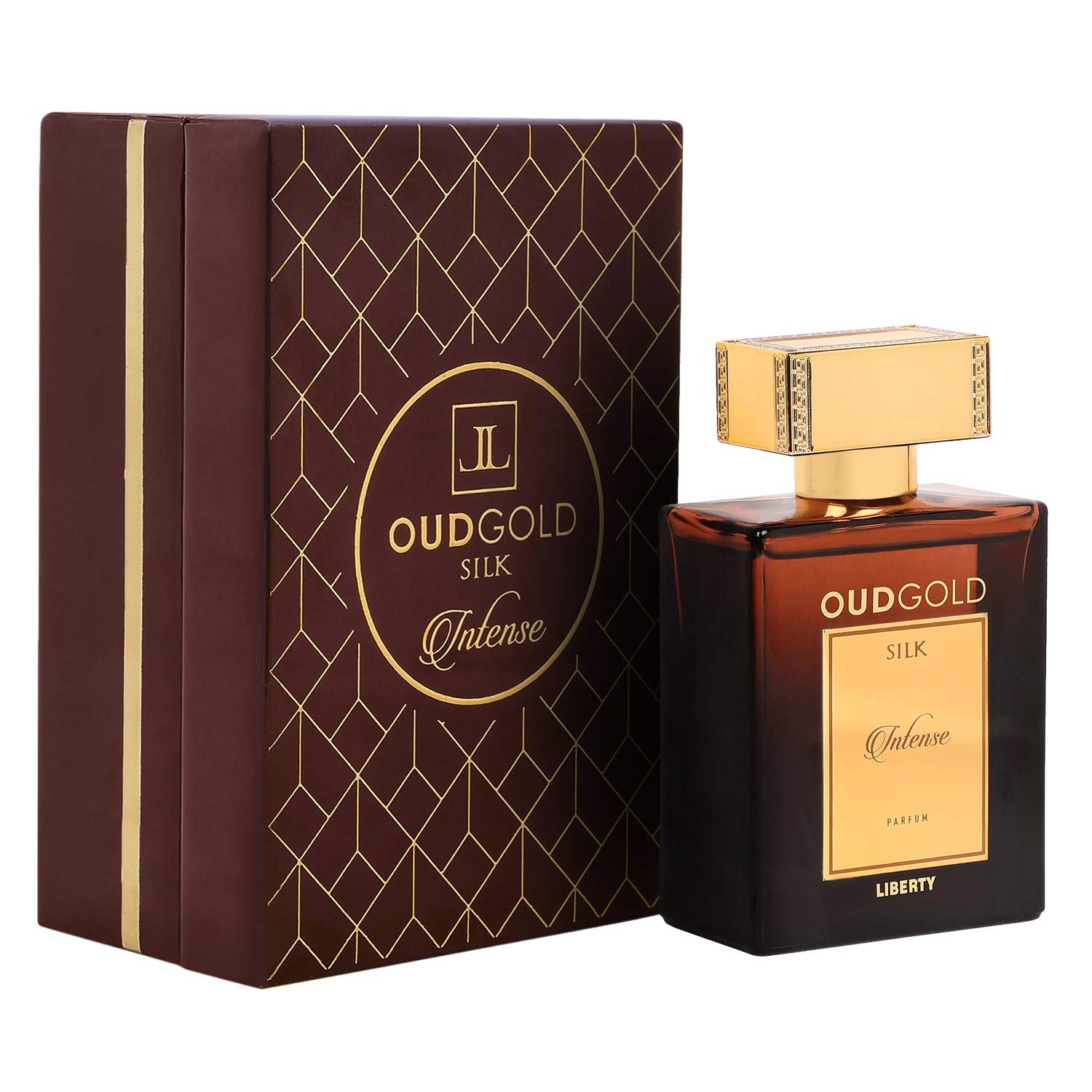 Liberty OudGold Silk Intense Parfum 100 ml luxury oud fragrance bottle
