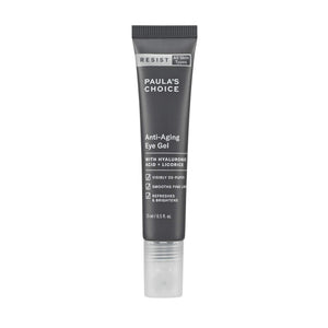 Paula's Choice RESIST Anti-Aging Eye Gel Tube with Cooling Metal Applicator for Puffy Eyes and Wrinkles