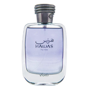 RASASI Hawas Eau de Parfum for Men 100 ml Arabian fragrance bottle