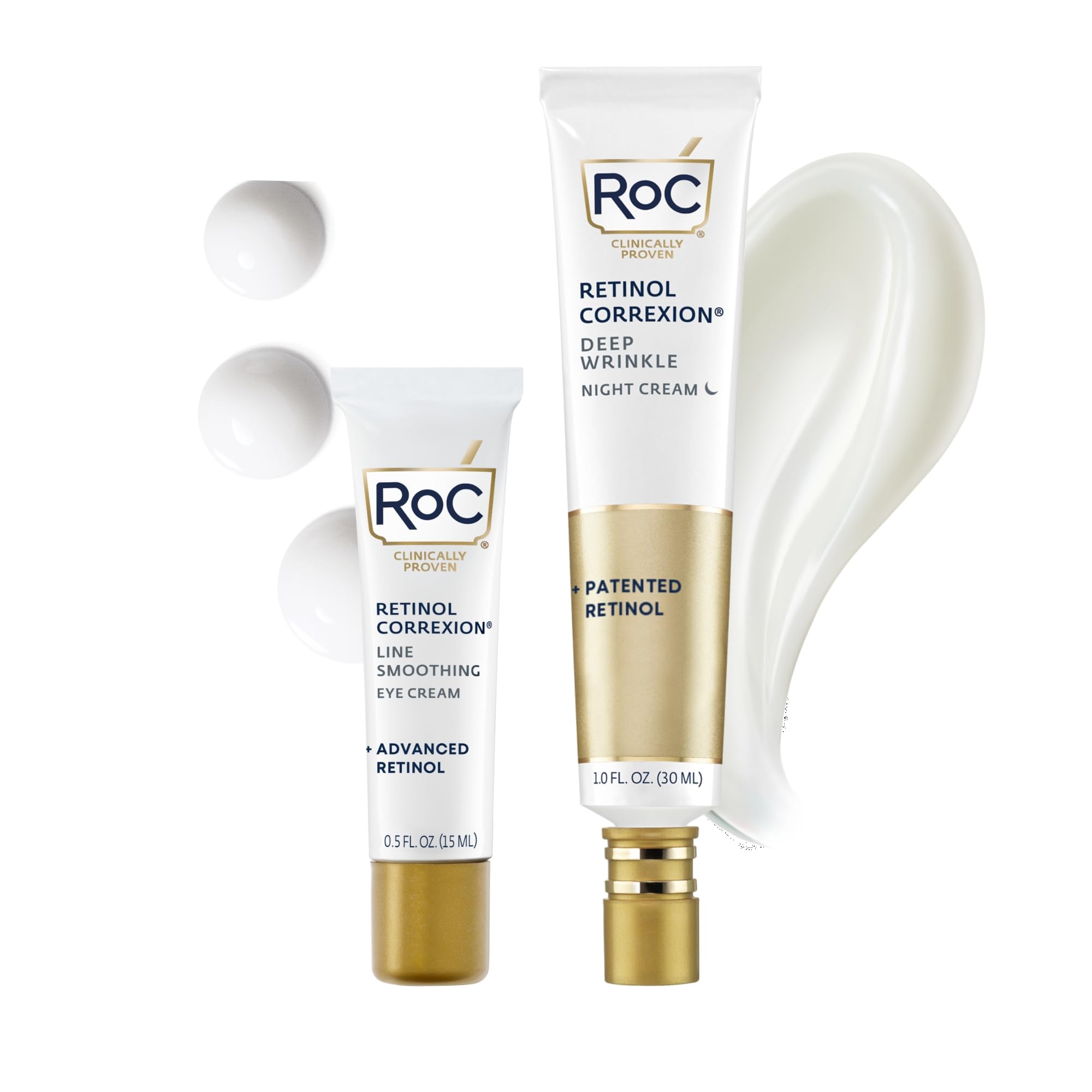 RoC Retinol Correxion Value Set Duo Night Cream and Under Eye Cream