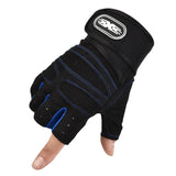 Half Finger Fitness Gloves with Wrist Support Anti-Slip Gym Gloves for Training