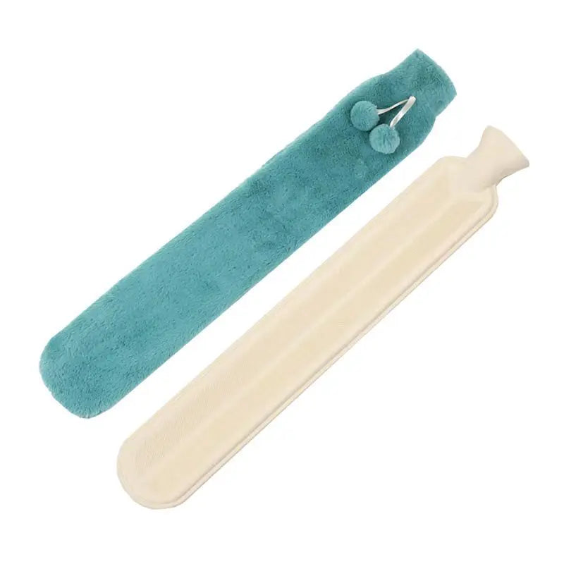 2L Long Hot Water Bottle Belt Plush Cover Leakproof Waist Belly Warmer