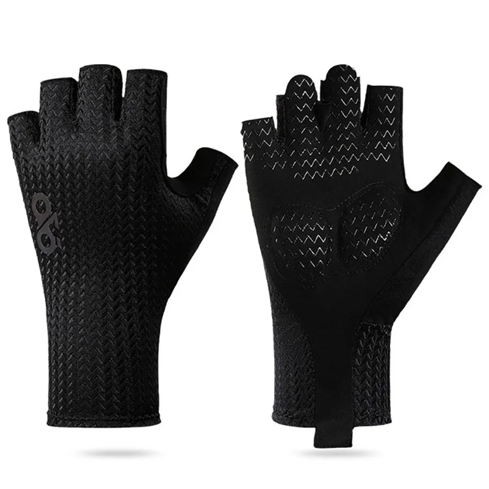 KoKossi Half Finger Cycling Gloves Breathable Anti-Slip Bike Gloves for Fitness & Outdoor