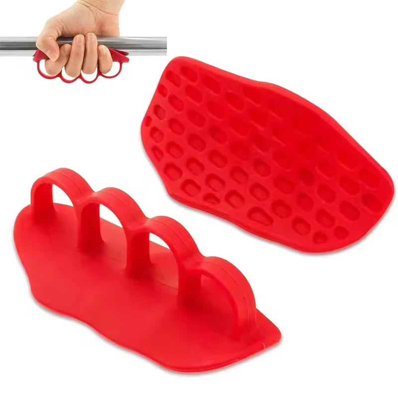 Anti-Slip Workout Grips Ergonomic Gym Training Hand Protectors Weight Lifting Pull-Up Silicone Grip Gloves Unisex