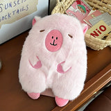 Capybara Cute Hot Water Bottle Plush Kawaii Hand Warmer for Girls Kids
