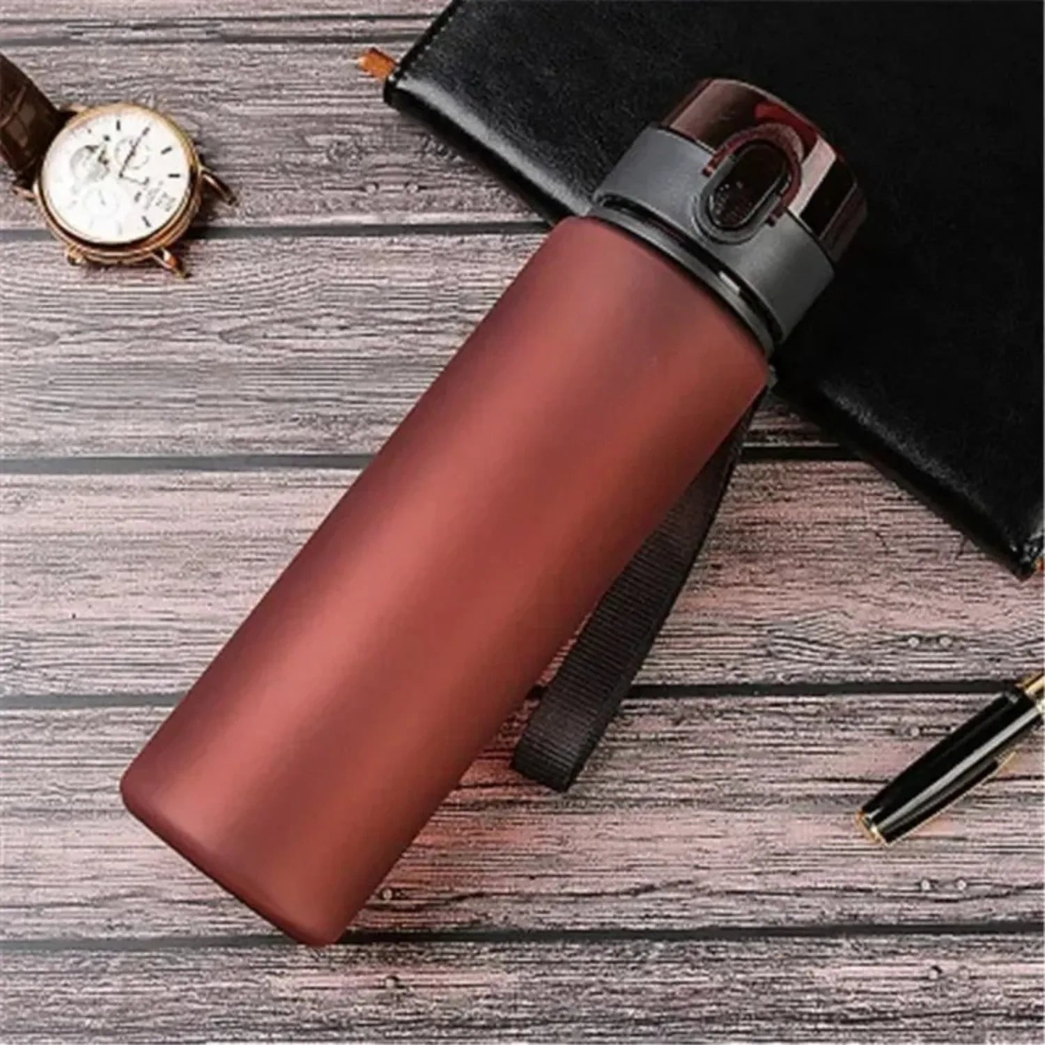 Leakproof Sports Water Bottle 400ml 560ml BPA Free Tritan Gym Hiking