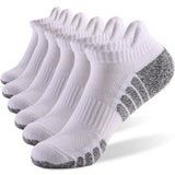 6 Pairs Sports Ankle Socks Breathable Non-Slip Running Fitness Socks