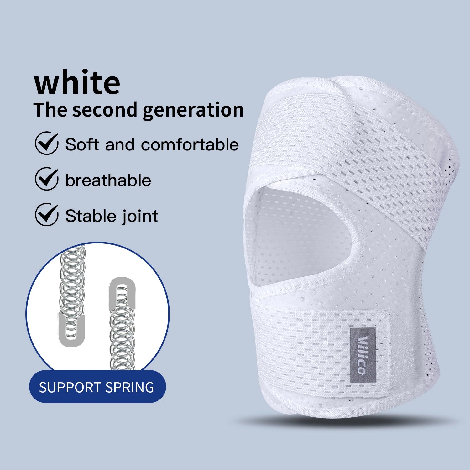 Elastic Knee Support Brace Compression Knee Pad for Sports & Daily Use