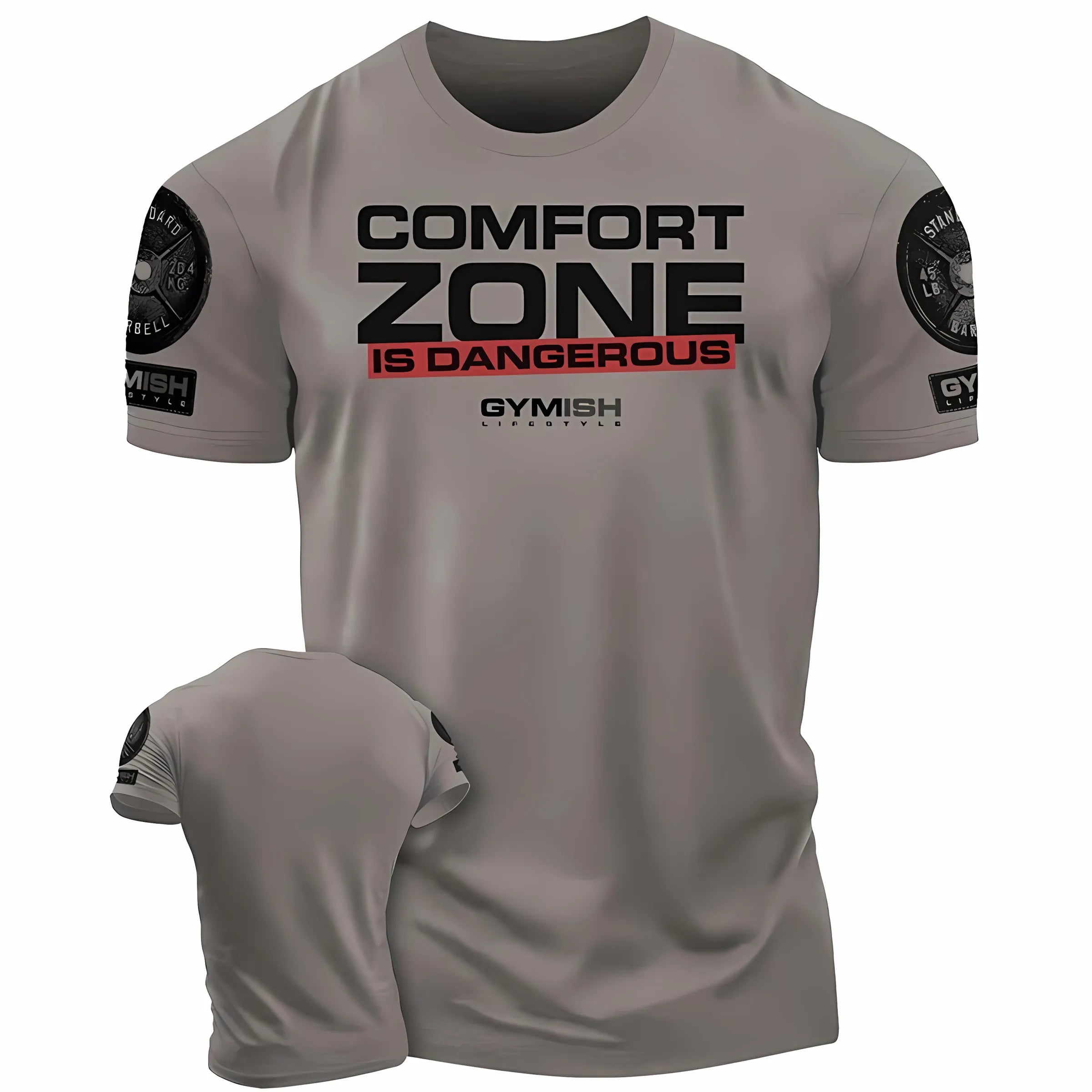Men Summer 2025 3D Print T-Shirt Sport Fitness Casual Breathable O-Neck Pullover Top