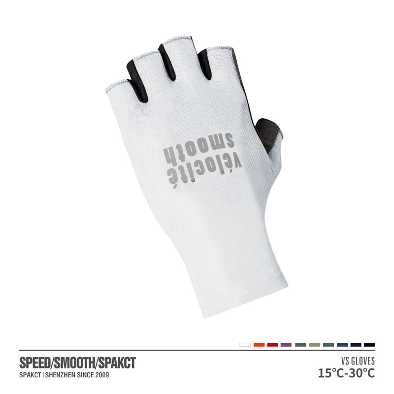 SPAKCT Fingerless Cycling Gloves Shockproof Anti-Slip MTB Gym Fitness Gloves