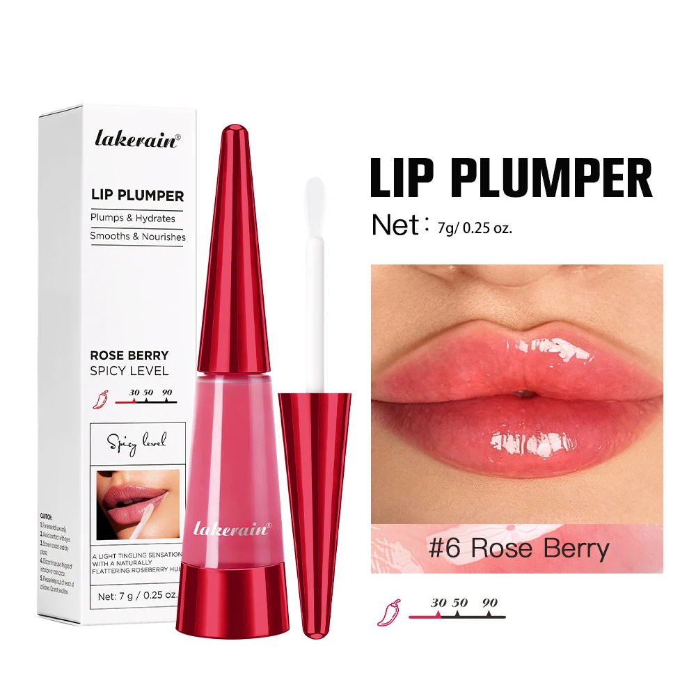 Hydrating Lip Plumper Gloss Glossy Finish Fuller-Looking Lips