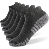 6 Pairs Sports Ankle Socks Breathable Non-Slip Running Fitness Socks