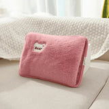 Rechargeable Electric Hot Water Bottle Hand Warmer Plush Heat Pad EU