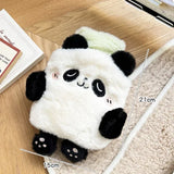 Cute Plush Hot Water Bottle – Leak-Resistant Rubber Heat Bag for Hand, Foot & Body Warmth (400ml/750ml)
