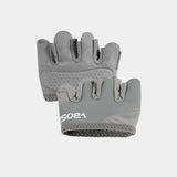 Four Finger Fitness Gloves Anti-Slip Breathable Gym Gloves for Pilates Yoga Training