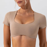 Women High Stretch Sports Tank Top Nylon Spandex Breathable Fitness Running Undershirt