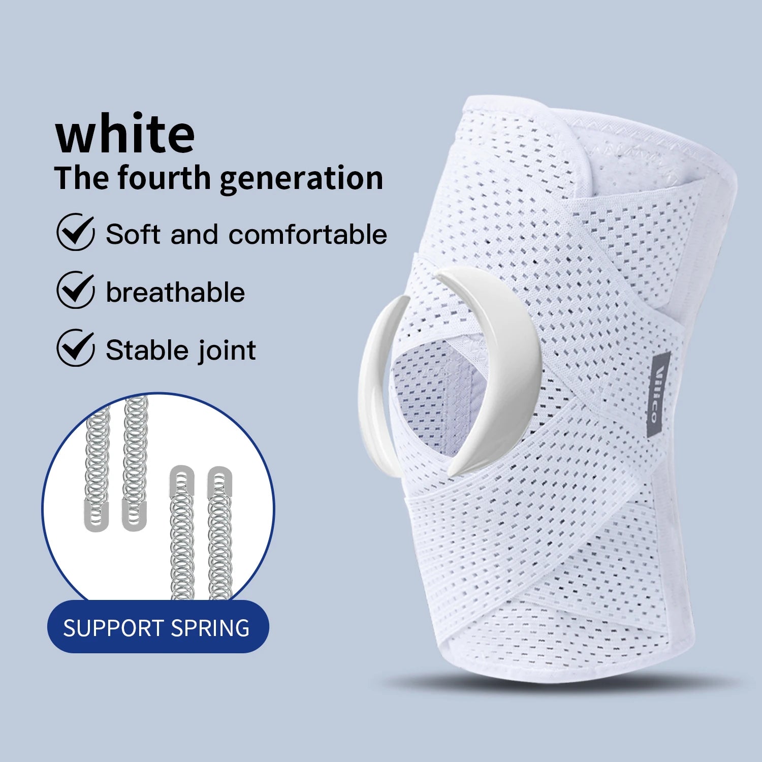 Elastic Knee Support Brace Compression Knee Pad for Sports & Daily Use