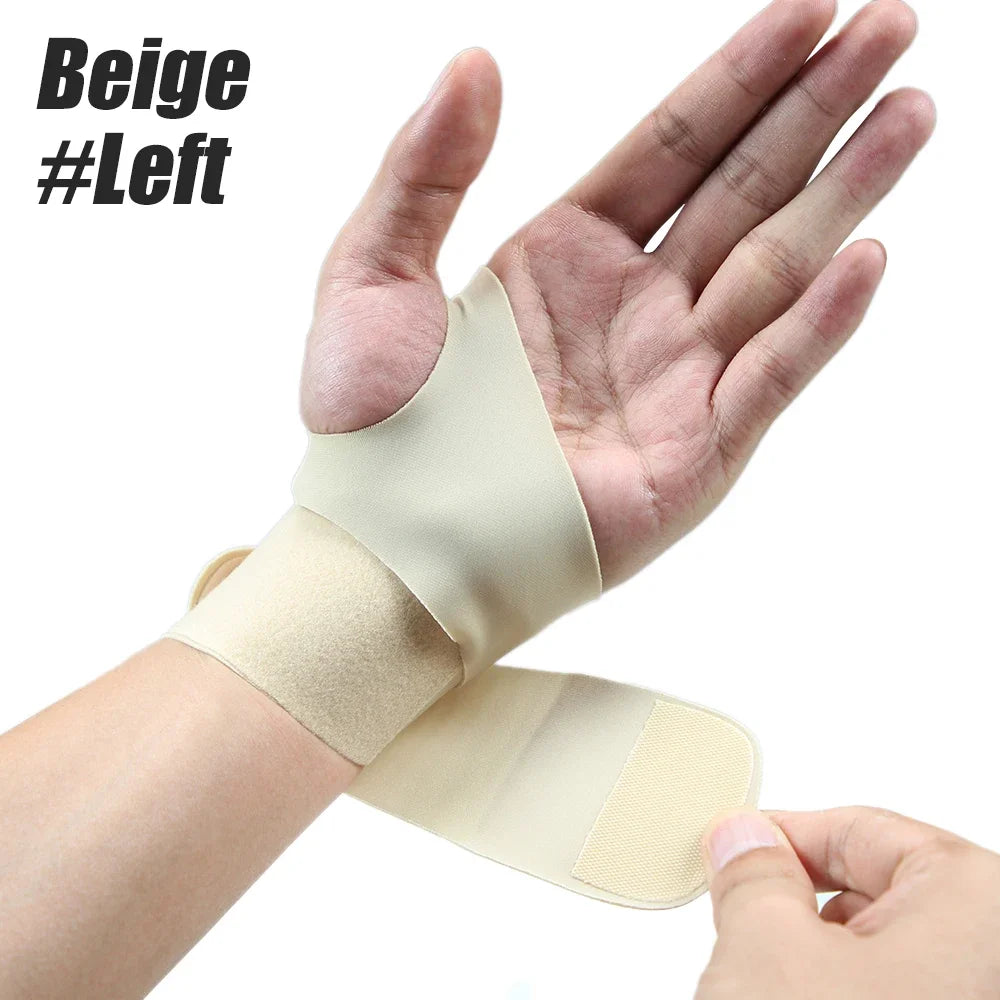 Wrist Support Brace for Carpal Tunnel Tendonitis Pain Relief Compression Sleeve