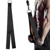 Triceps Rope Cable Attachment for Gym Strength Training Abdominal & Arm Workout Strap