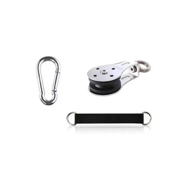 Stainless Steel Pulley Strength Training System Home Gym Workout Equipment