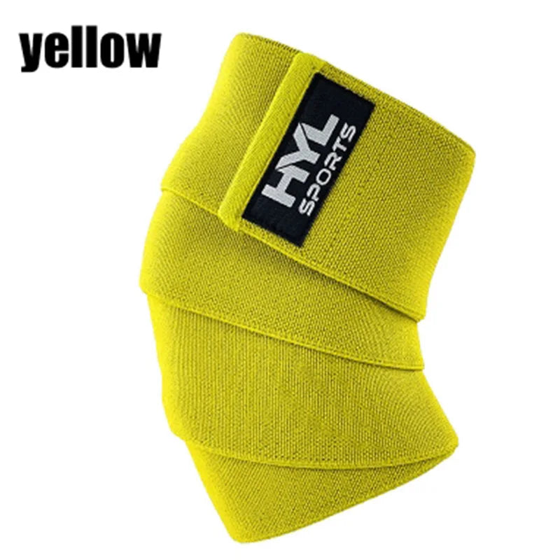 Adjustable Knee Wrap Strap for Squats Weightlifting Compression Support for Gym Training