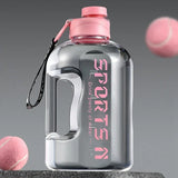 Large Capacity Water Bottle 1.7L / 2.7L – BPA-Free Tritan Sports Bottle with Measurement Scale & Carry Strap