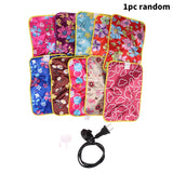 Rechargeable Electric Hot Water Bag Hand Warmer – Plush Heating Pad with Auto Shut-Off (EU/US Plug)