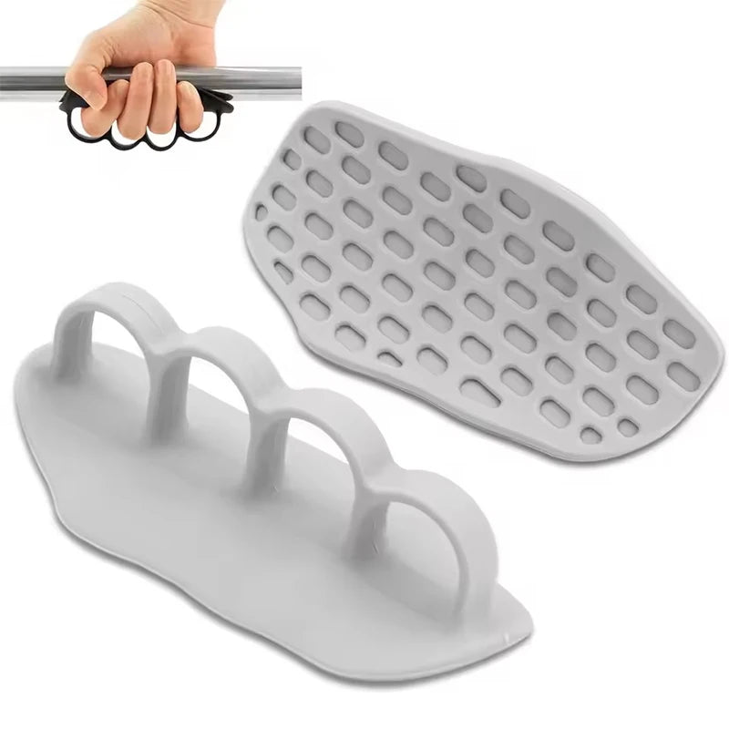 Anti-Slip Workout Grips Ergonomic Gym Training Hand Protectors Weight Lifting Pull-Up Silicone Grip Gloves Unisex
