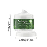 Collagen Ginseng Green Tea Face Cream Hydrating & Revitalizing Moisturizer