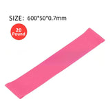Yoga Resistance Bands Set Latex Loop Bands Glute Training Fitness Exercise Bands Home Gym Stretching