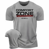Men Summer 2025 3D Print T-Shirt Sport Fitness Casual Breathable O-Neck Pullover Top