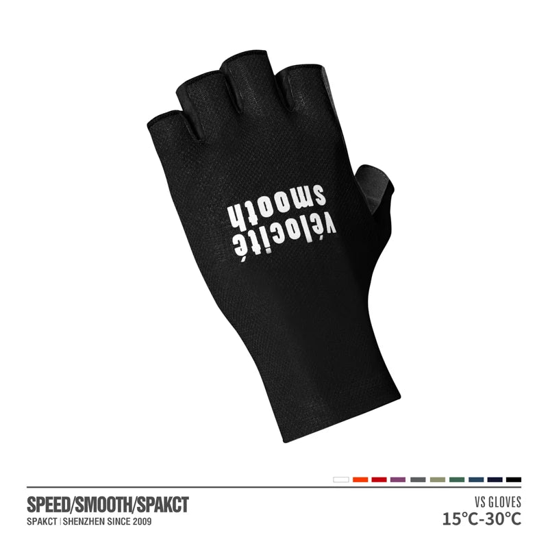 SPAKCT Fingerless Cycling Gloves Shockproof Anti-Slip MTB Gym Fitness Gloves