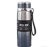 1L Stainless Steel Thermos Bottle Vacuum Insulated Hot Cold with Handle