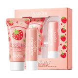 Avocado Hand Cream & Lip Balm Set Hydrating Moisturizing Skincare Gift Set