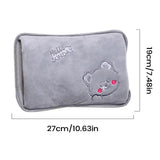 Electric Hot Water Bottle Fast Heating Rechargeable Hand Warmer Leakproof