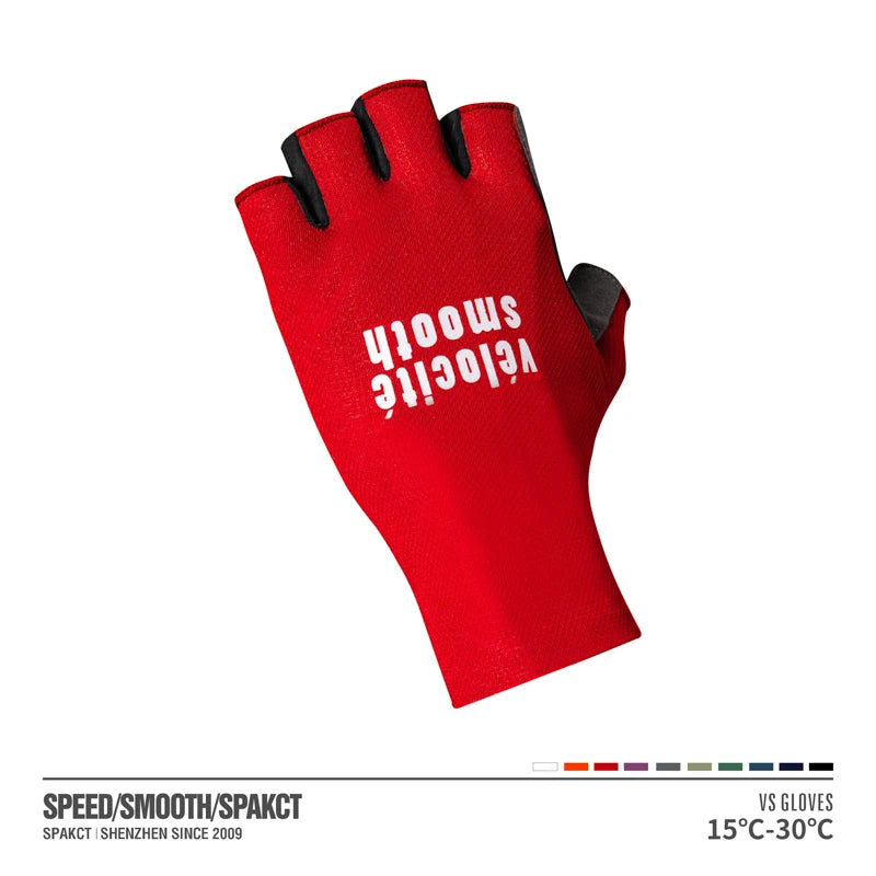 SPAKCT Fingerless Cycling Gloves Shockproof Anti-Slip MTB Gym Fitness Gloves