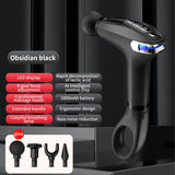 Portable Massage Gun Deep Tissue Percussion Muscle Massager for Neck Back Body Relaxation Fitness Recovery Device