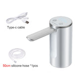 Electric Water Bottle Pump Foldable USB Rechargeable Dispenser 19L