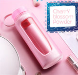1000ml Glass Water Bottle with Tea Infuser – Reusable Clear Drinking Bottle for Daily Use & Travel