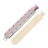 1L Long Hot Water Bottle with Soft Plush Cover – Heat Wrap for Neck, Shoulder, Back & Waist Comfort