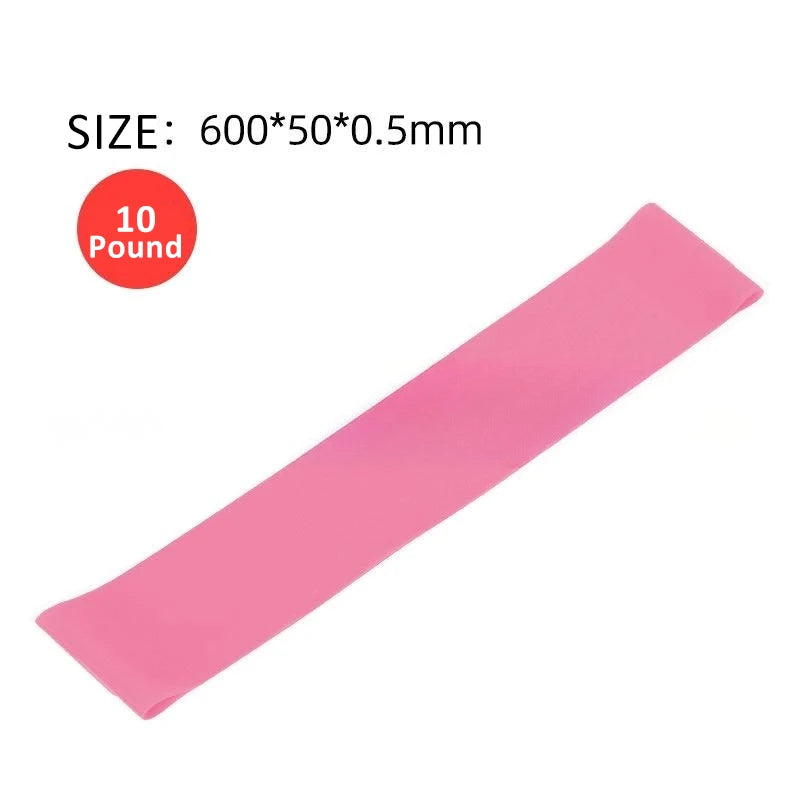 Yoga Resistance Bands Set Latex Loop Bands Glute Training Fitness Exercise Bands Home Gym Stretching