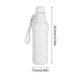 500ml Insulated Water Bottle Stainless Steel Leakproof Strap Hot Cold