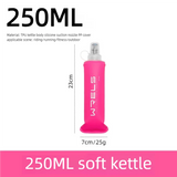 Collapsible Soft Flask Water Bottle – BPA-Free TPU Hydration Bottle with High-Flow Valve for Running, Cycling & Hiking