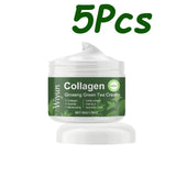 Collagen Ginseng Green Tea Face Cream Hydrating & Revitalizing Moisturizer