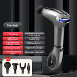 Portable Massage Gun Deep Tissue Percussion Muscle Massager for Neck Back Body Relaxation Fitness Recovery Device