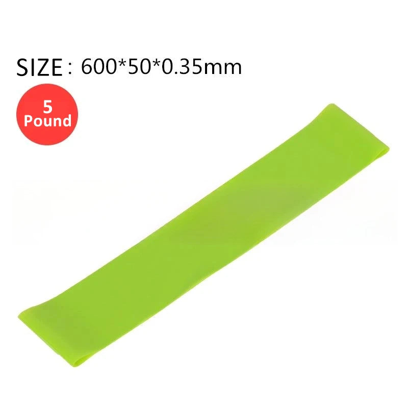 Yoga Resistance Bands Set Latex Loop Bands Glute Training Fitness Exercise Bands Home Gym Stretching