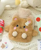 Cute Cartoon Hot Water Bottle 400ml Hand Warmer Portable Pocket Heat
